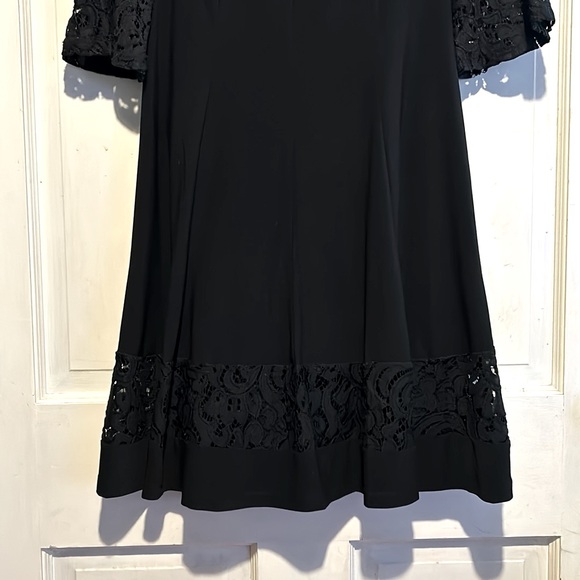 Black midi dress - Picture 4 of 9